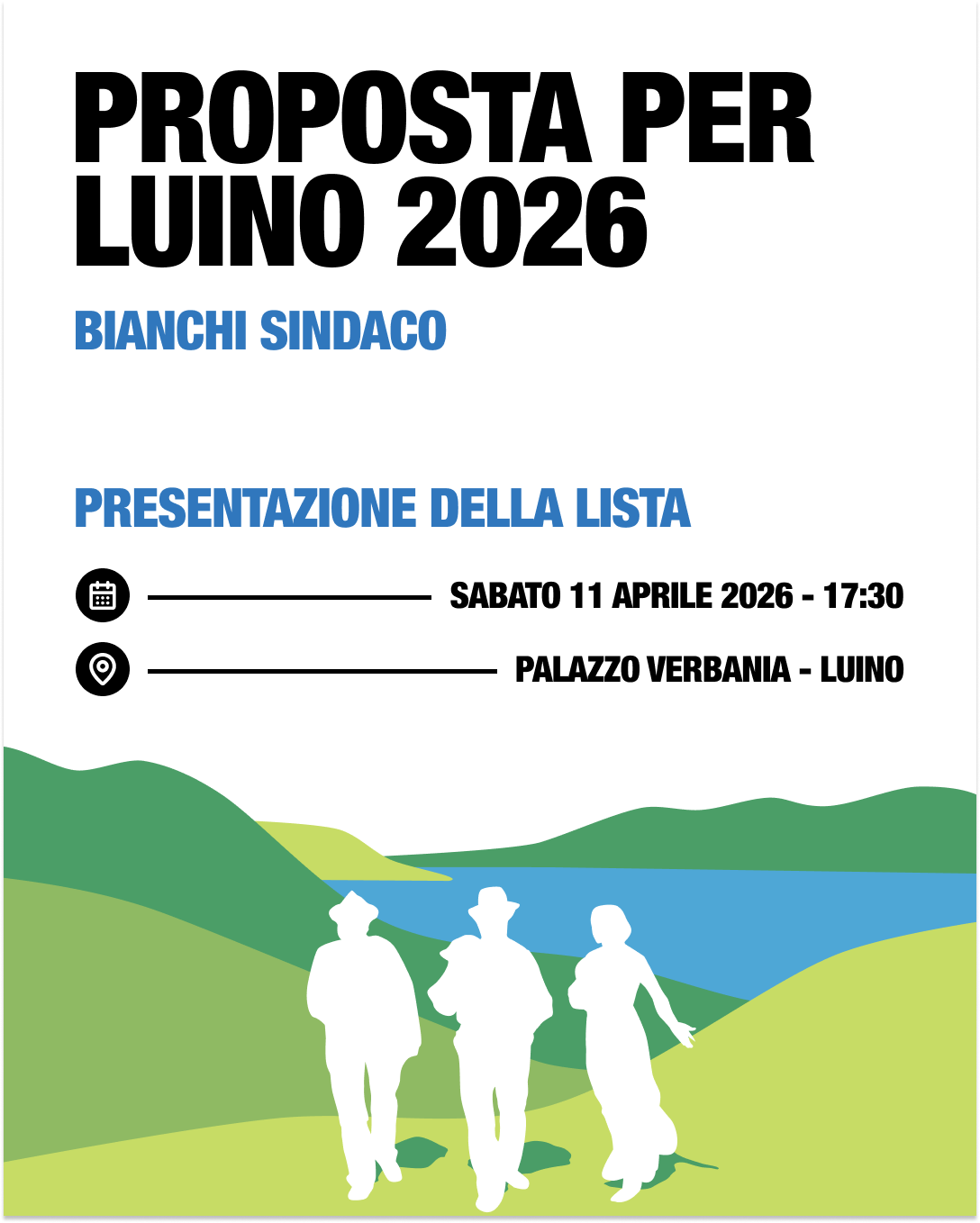 Presentazione della lista civica “Proposta per Luino 2026”